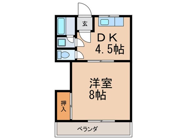 ロイヤルパレスの物件間取画像